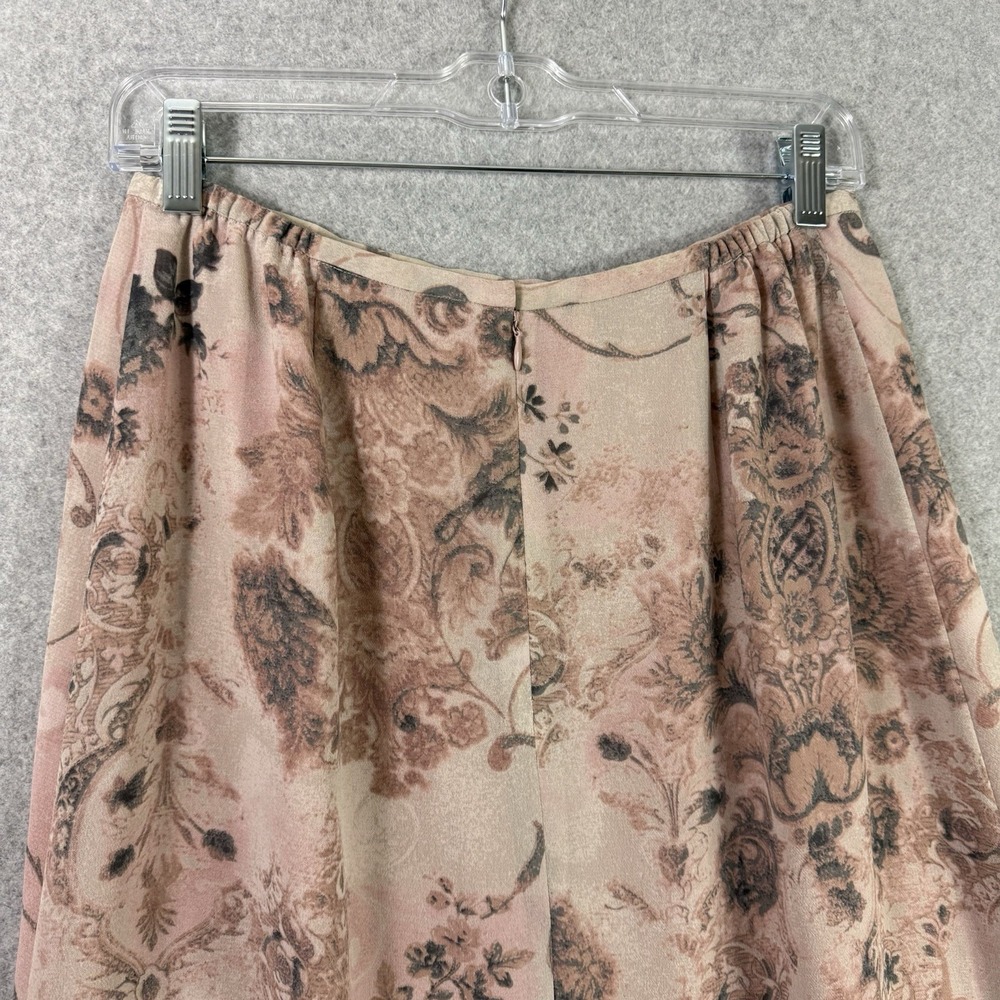 Pendleton skirt womens 8 Y2K Fairy whimsy midi floral lined - Picture 5 of 8
